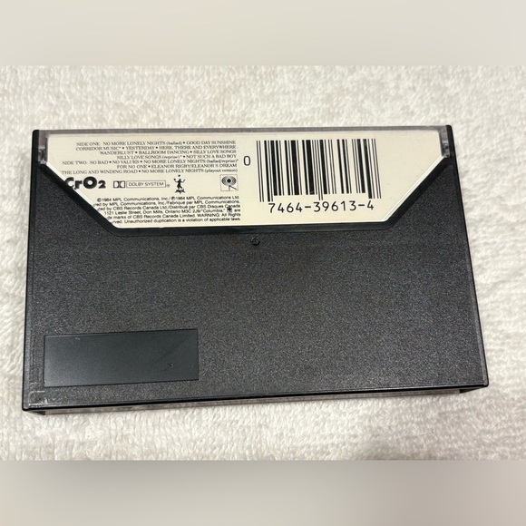 Paul McCartney - Give My Regards to Broad Street Cassette Tape - Picture 5 of 12